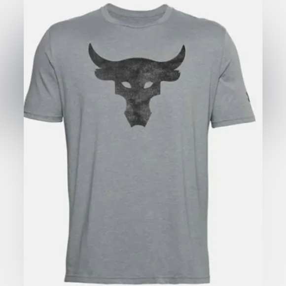 Under Armour Other - New Under Armour Project Rock Brahma Bull Graphic Shirt Men’s X-Large XL Gray